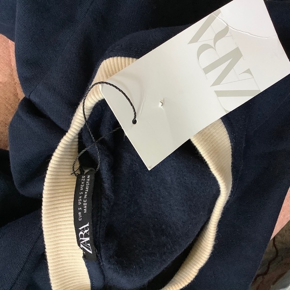Zara California 95 Navy Blue Women's Sweatshirt - Picture 6 of 6